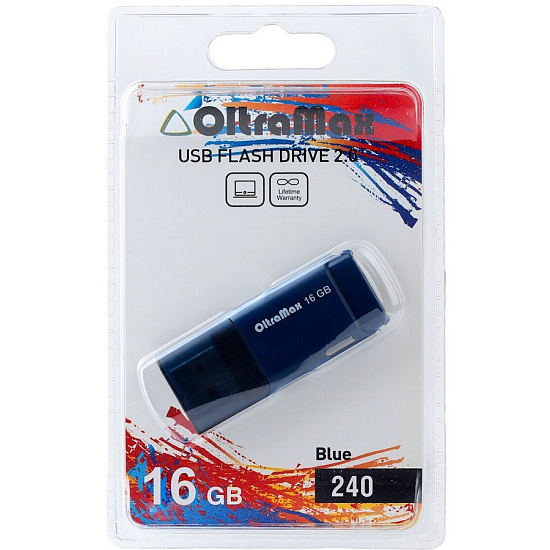 USB 16Gb OltraMax 240 Blue