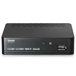 Ресивер DVB-T2 BBK SMP025HDT2 черный