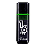 USB 16Gb Smart Buy Glossy series Dark/Grey