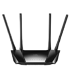 Роутер WiFi CUDY LT400 N300 10/100BASE-TX/4G cat.4 черный