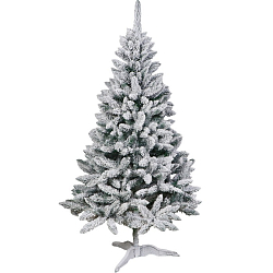 Ёлка искуственная заснеженная «Снегопад», 180 см, ПВХ ветки отгибаются