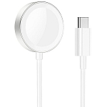 Беспроводное ЗУ HOCO C39 для iWatch, USB, белый
