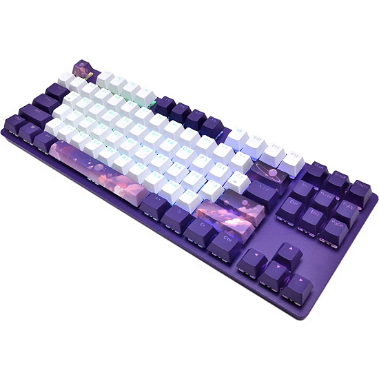 Клавиатура RED SQUARE Keyrox TKL Hyperion белый фиолетовый (RSQ-20039)