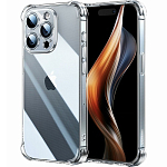 Задняя накладка UGREEN LP719 (25386) для iPhone15 Pro прозрачный (Cushion Protective Case)