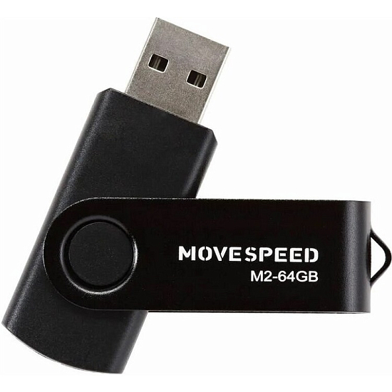 USB 64Gb Move Speed M2 чёрный