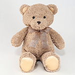 Мягкая игрушка «Медведь», с бантиком, 50 см, цвет коричневый