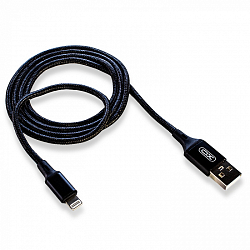Кабель USB <--> Lightning  1.0м XO-NB143 черный