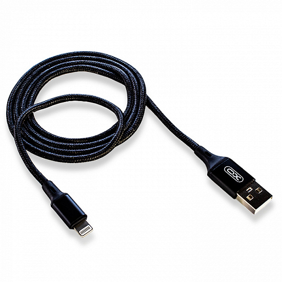 Кабель USB <--> Lightning  1.0м XO-NB143 черный