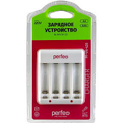 Зарядное устройство PERFEO PF-VN-420 Ni-MH/CD, 220V, 4 слота, AA/AAA