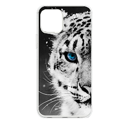 Задняя накладка GRESSO. Коллекция Тигр 2 для iPhone 13 прозрачный