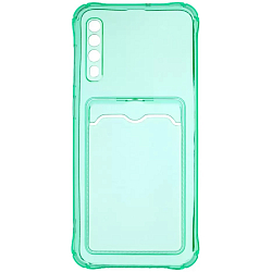 Задняя накладка ZIBELINO Card Holder для Samsung Galaxy A50/A50S/A30S (мятный)