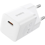 Сетевое ЗУ 1Type-C BASEUS GAN5 P10110909213-00 белый, 25W
