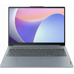 Ноутбук 16" Lenovo IdeaPad Slim 3 16IAH8 (Intel Core i5-12450H/ 16 GB/ SSD 512 GB/ DOS) (83ES0006RK), серый