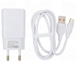 Сетевое ЗУ 1USB Samsung Note 10 Super PD Fast Charging Set белое