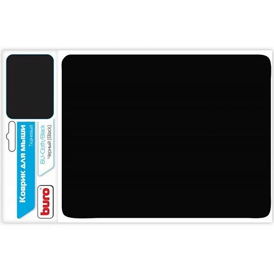 Коврик BURO BU-CLOTH Black
