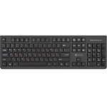 Клавиатура OKLICK 505M черный USB slim