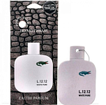 Ароматизатор PRIME CAR White Pure/Blanc, подвесной картонный