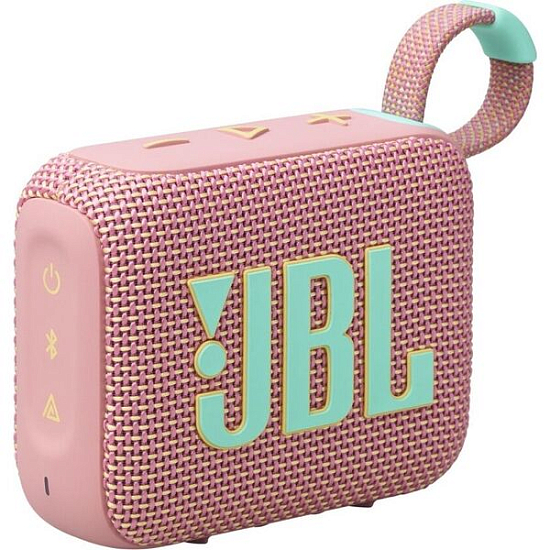 Колонка портативная JBL Go 4 Pink