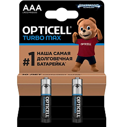Элемент питания OPTICELL LR03 TURBO MAX BL-2 (2 шт.)
