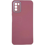 Задняя накладка NONAME для Xiaomi Poco M3, светло-розовый, под стекло