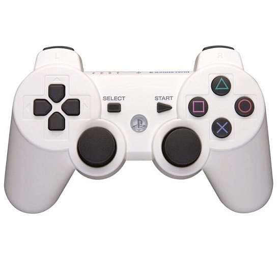 Геймпад БП для SONY PS3 Dual Shock White (не оригинал)