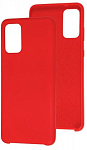 Задняя накладка SILICONE COVER для Samsung Galaxy A52 (2021) , красная