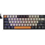 Клавиатура БП REDRAGON Caraxes Pro, серый, оранжевый