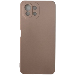 Задняя накладка ZIBELINO Soft Case для Xiaomi 11 Lite/Mi 11 Lite (розовый песок)