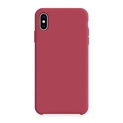 Силиконовый чехол SILICONE CASE для iPhone X/XS (52 гранат)