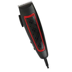 Машинка для стрижки волос ERGOLUX ELX-HC04-C43 черный/красный