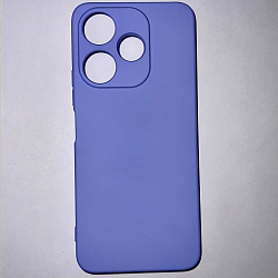 Задняя накладка ZIBELINO Soft Case для Xiaomi Redmi 13 4G (лиловый)