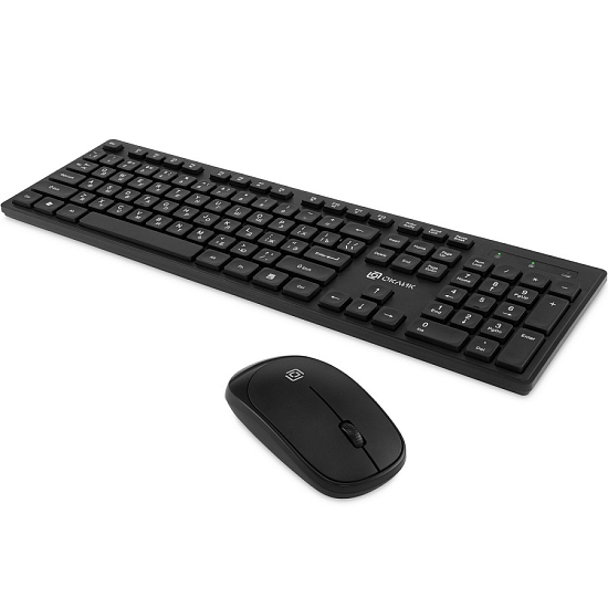 Клавиатура+мышь БП OKLICK S255W черный
