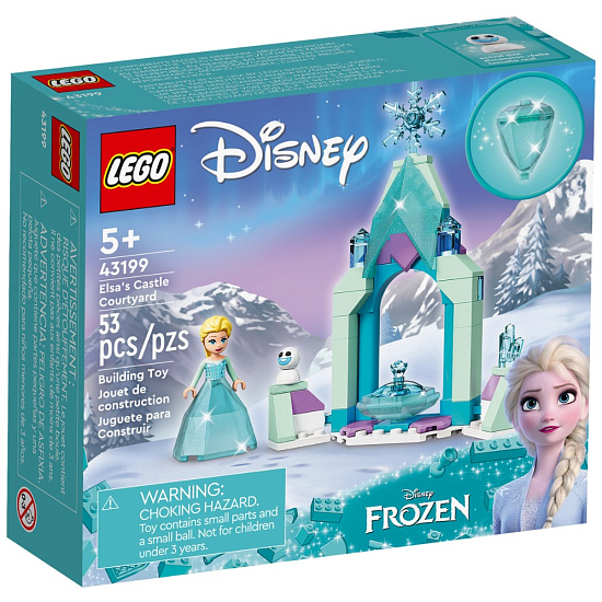 Конструктор LEGO Disney 43199 Двор замка Эльзы