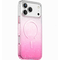 Задняя накладка KEEPHONE LILLIAN SHINING MAGSAFE CASE для iPhone 17 PRO MAX, PINK