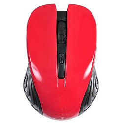 Мышь БП OKLICK 545MW черный/красный, USB