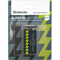 Элемент питания DEFENDER 6LR61 BL-1