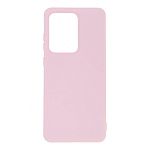 Задняя накладка SILICONE CASE для Samsung Galaxy S20Ultra (светло розовый)