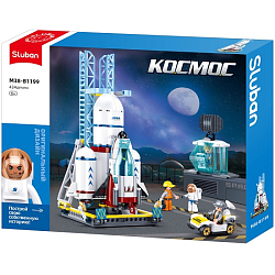 Конструктор SLUBAN Космодром 424 дет.,