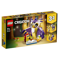 Конструктор LEGO Creator 31125 Удивительные лесные обитатели