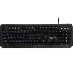 Клавиатура GEMBIRD KB-200L черная, USB