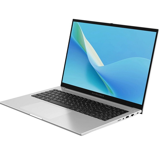 Ноутбук 16" Maibenben M16B-R574UM (AMD Ryzen 5-7430U/ 16GB/ SSD 512GB/ DOS) (M16B-R574UM0F14LS3E10), Silver