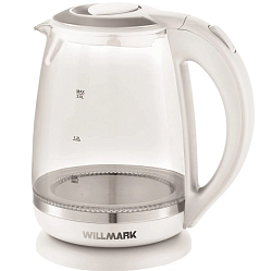 Чайник электрический WILLMARK WEK-2005G белый