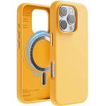 Задняя накладка ELAGO Magnetic Silicone для iPhone 16 Pro Max желтый