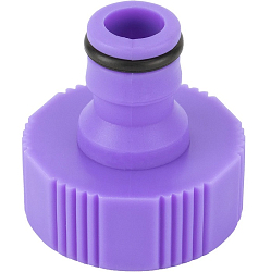 Адаптер пластмассовый, 1", внутренняя резьба// Palisad 65730