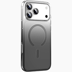 Задняя накладка KEEPHONE AURORA Pro MAGSAFE для iPhone 17 Pro Max SILVER