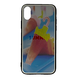 Задняя накладка Summer для iPhone X/XS (002)