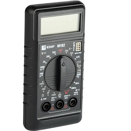 Мультиметр цифровой M182 EKF Master