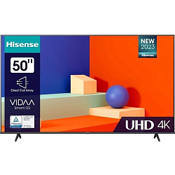 Телевизор Hisense 50A6K черный