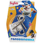 Головоломка мет. БУБА блист.13,4*10,2*4см ИГРАЕМ ВМЕСТЕ в кор.2*240шт