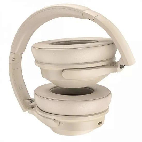Наушники HOCO W37, Bluetooth, gold champagne